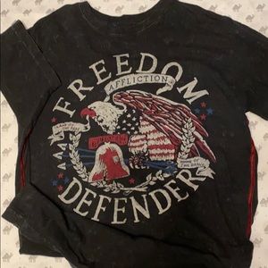 Men’s Affliction Tee, gently worn